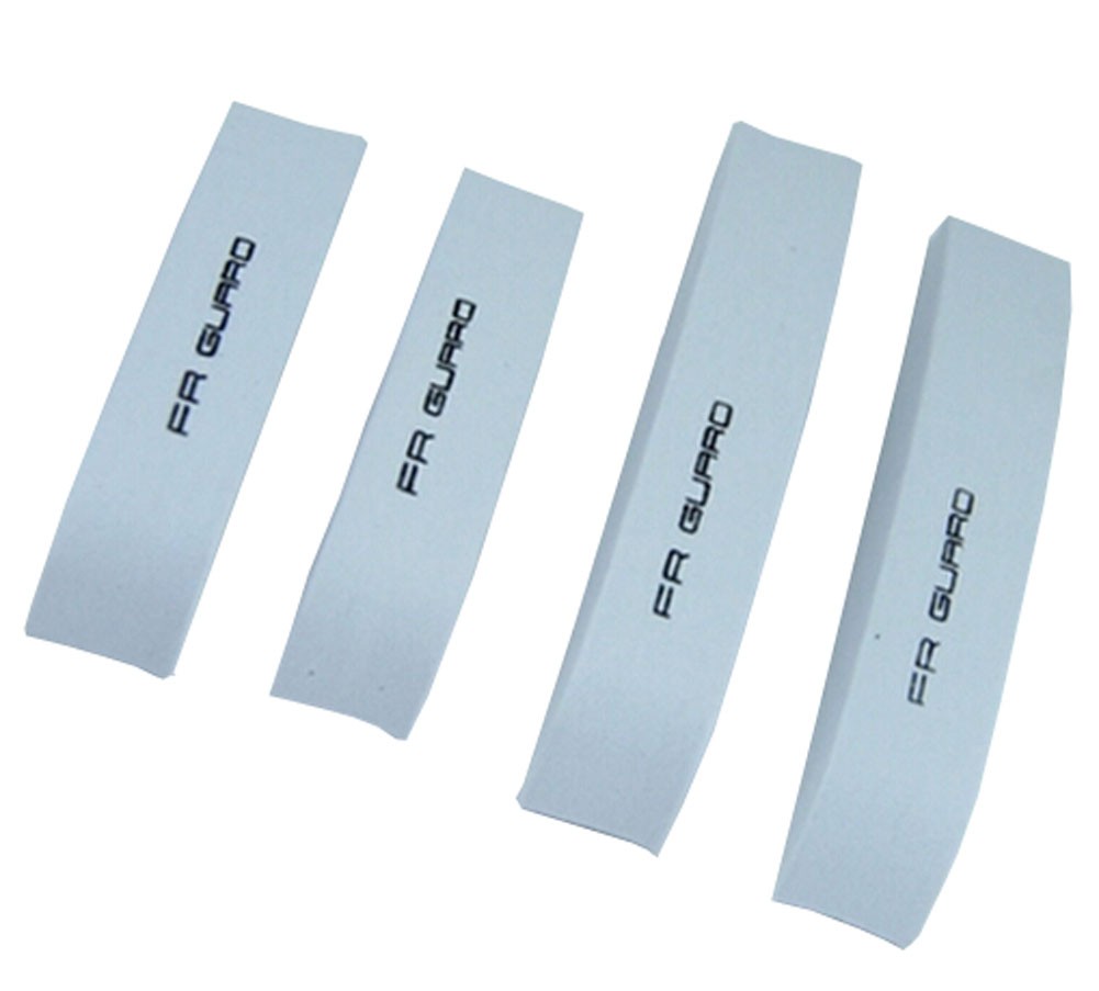 Car Foam Bumper Stickers/Anti-rub Strips/Crash Bar/Guard Strips 4PCS(White)