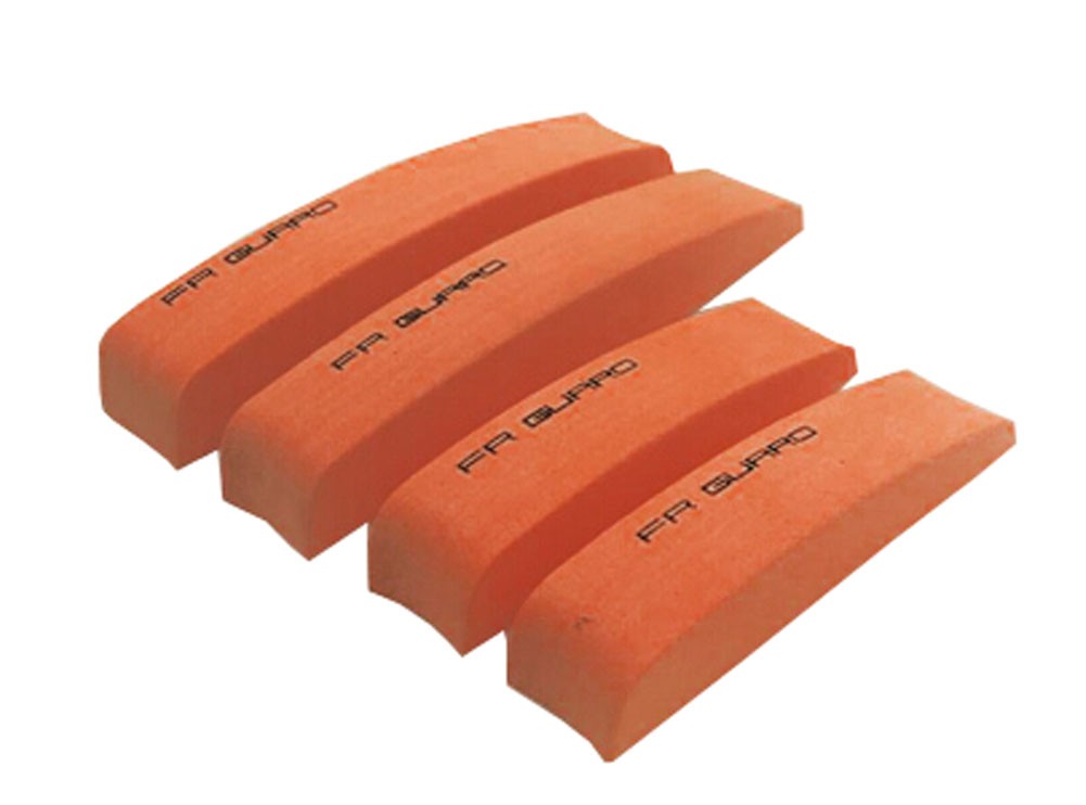 Car Foam Bumper Stickers/Anti-rub Strips/Crash Bar/Guard Strips 4PCS(Orange)
