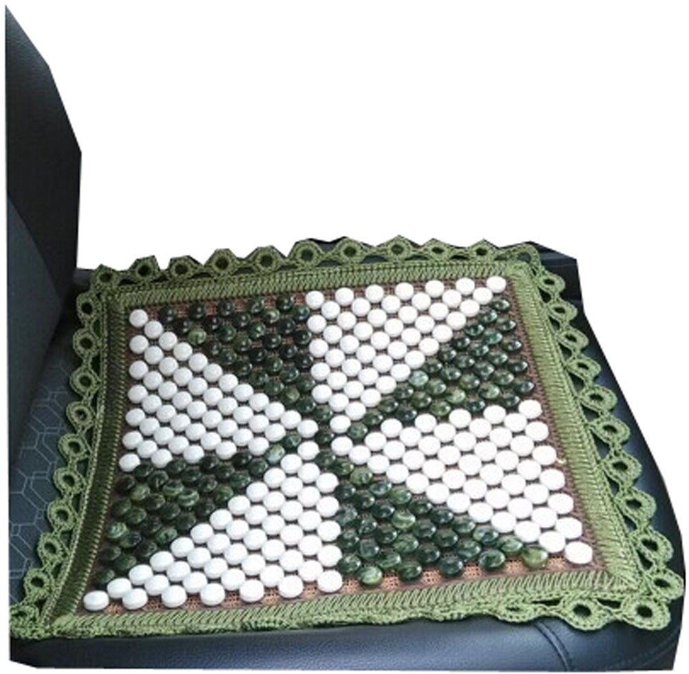 45*45CM Hand-woven Antiskid Square Chair Cover Mat Car Seat Cushion Pad