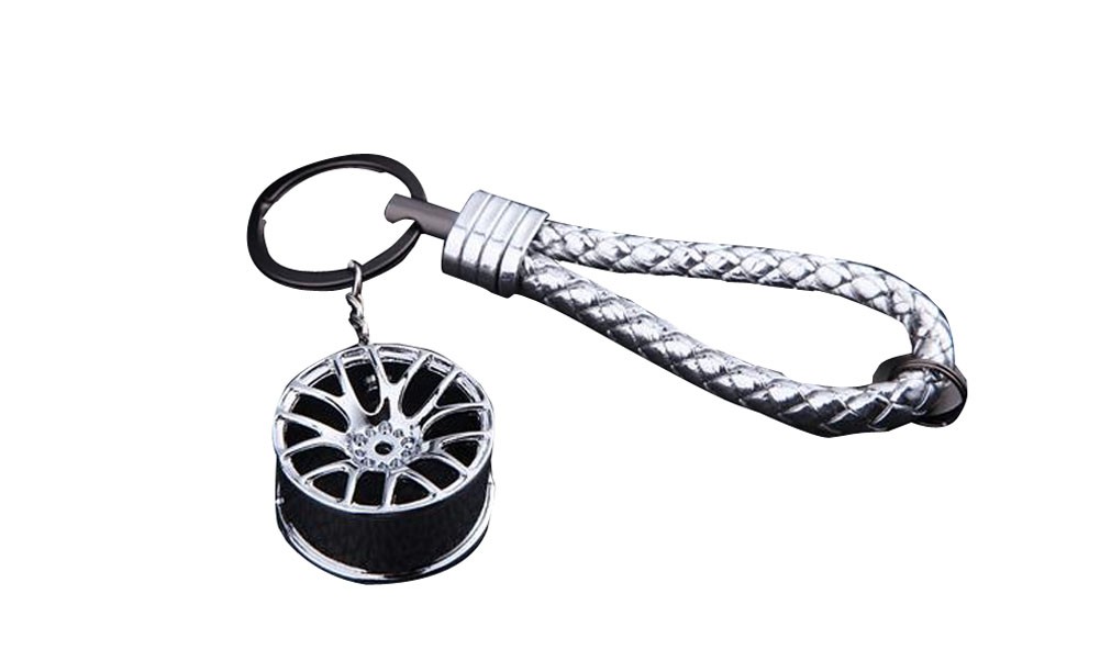 Online Fashion Key Ring Personalized Silver Color Car Key Chain