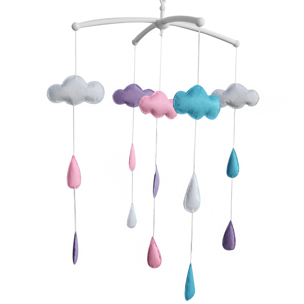 [Rain] Crib Mobile Crib Hanging Bell Musical Toy for Infant Bed