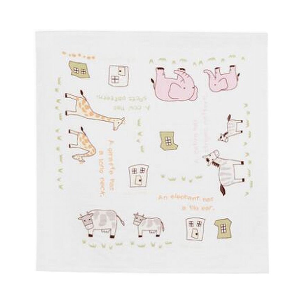 Baby Cartoon Bath Towel Soft Cotton Baby Washcloths Baby Blanket(100*100cm)