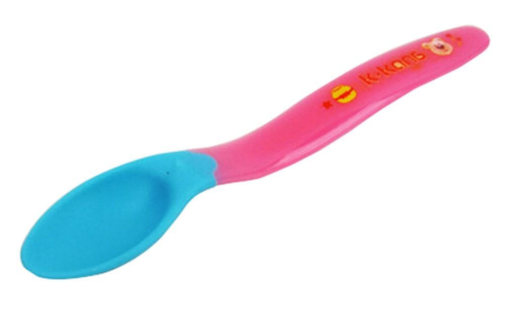 Sst Of 3 Baby Safe Feeding Spoons Soft-Tip Infant Spoon Weaning Spoons Red