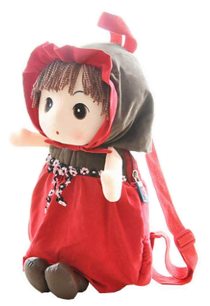 Cute Childrens Backpack For School Toddle Backpack Baby Bag, Red