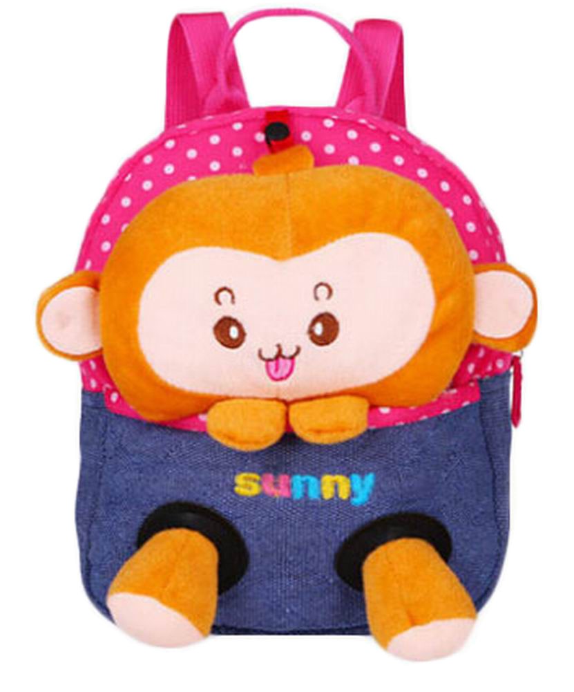 Cartoon Childrens Backpack For School Toddle Backpack Baby Bag, Monkey