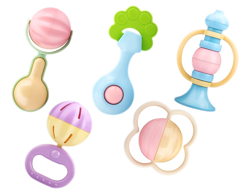5PCS Activity Toy Creative Baby/Infant Teether Gift Toy Developmental Toy
