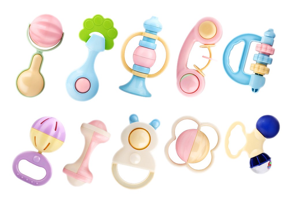 Activity 10PCS Teething Toy Creative Baby/Infant Teether Developmental Gift Toy