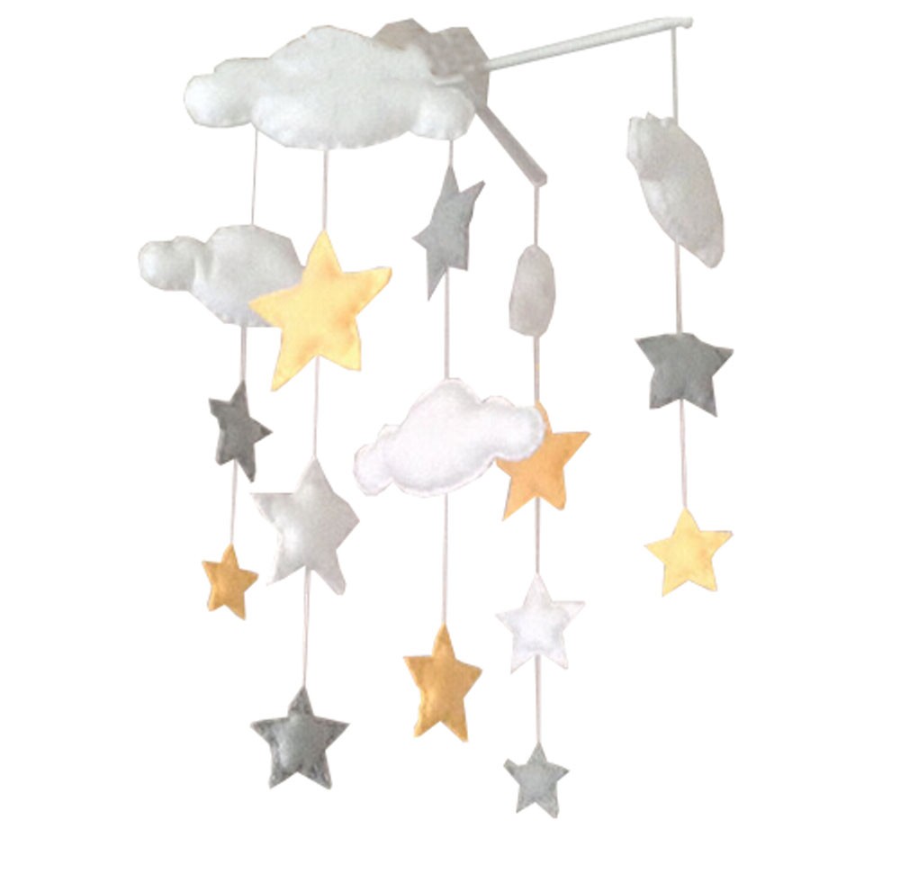 DIY Nursery-Mobiles For Crib Decorations, Colorful Baby Cot Mobiles