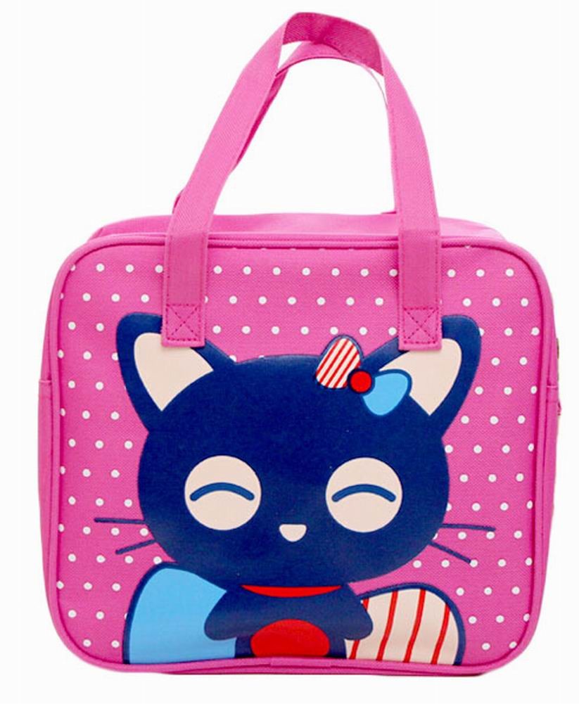 [Cat]Cute Lunch Tote Bag Reusable Lunch Bag For Kids/Students