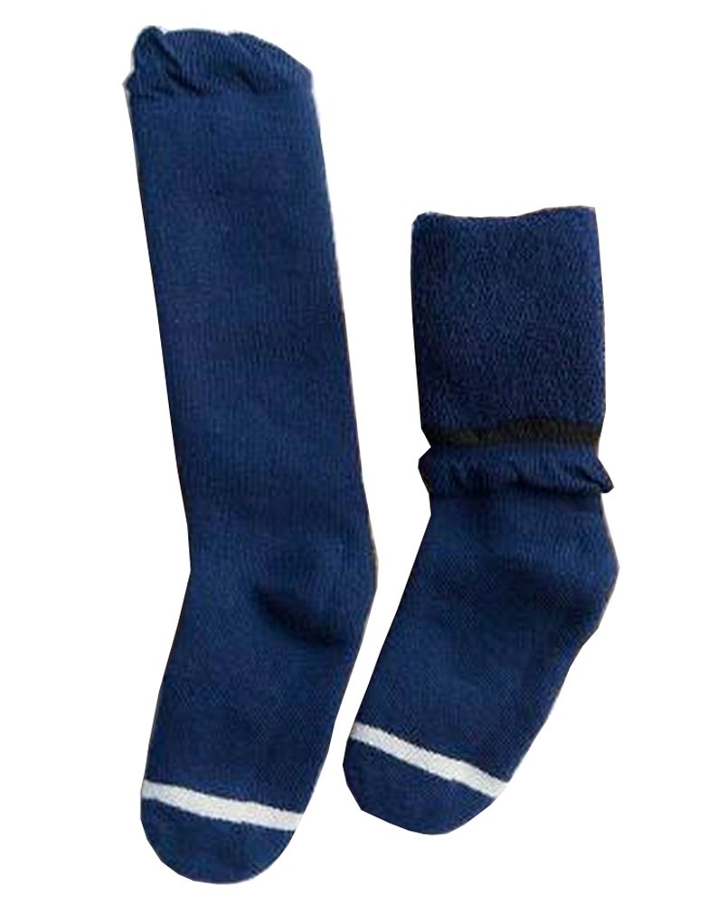 Winter Baby Knee High Stockings Tube Socks for Children Navy