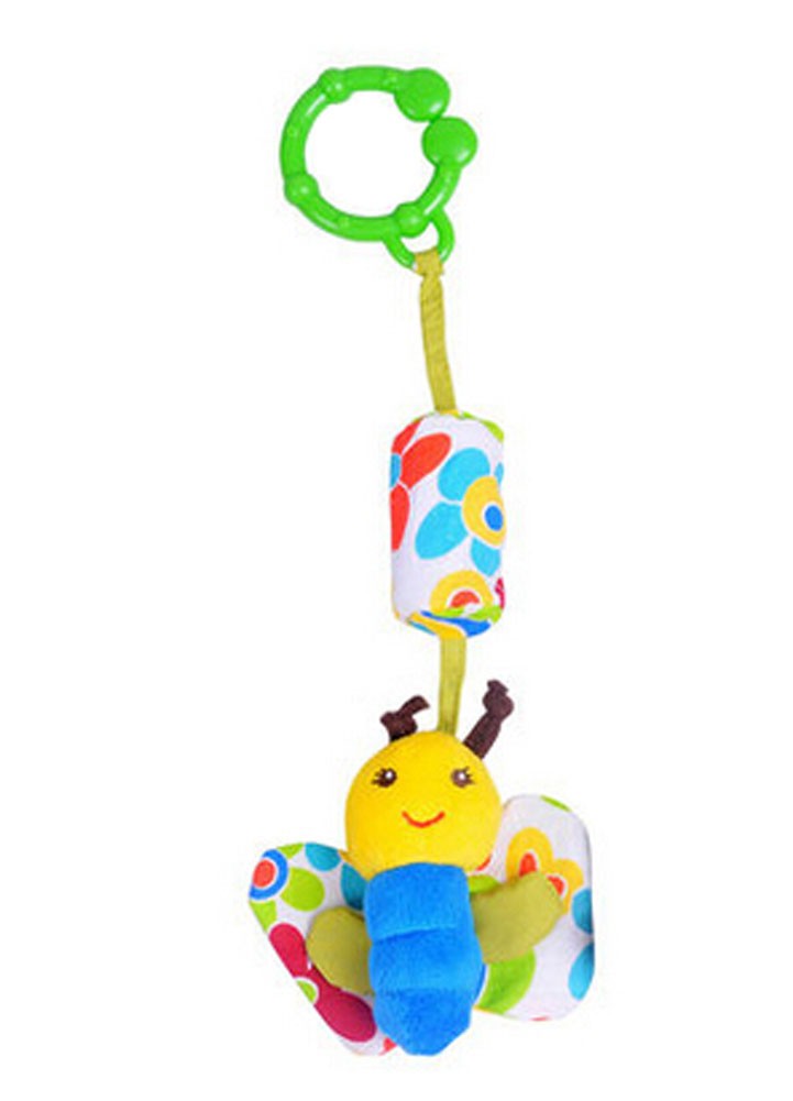 Baby Stroller Hanging Toys Plush Rattles Pendant Crib Toys