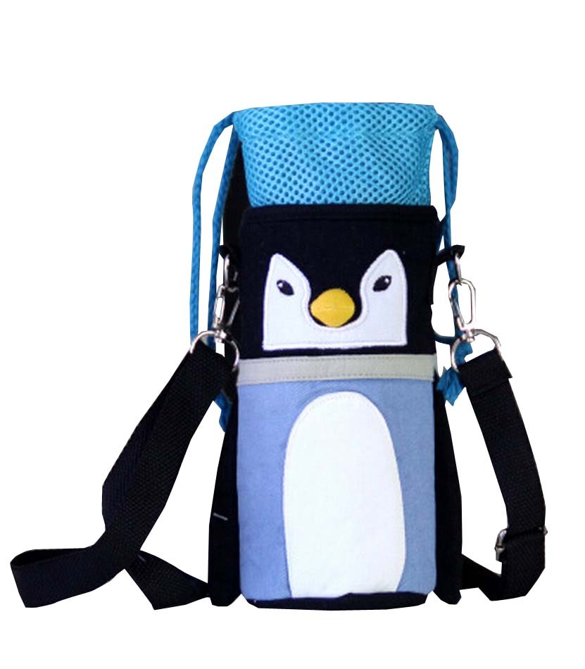 Insulated Baby/Kids Bottle Tote Bag Portable Fashion Feeding Bottle Bag Penguin