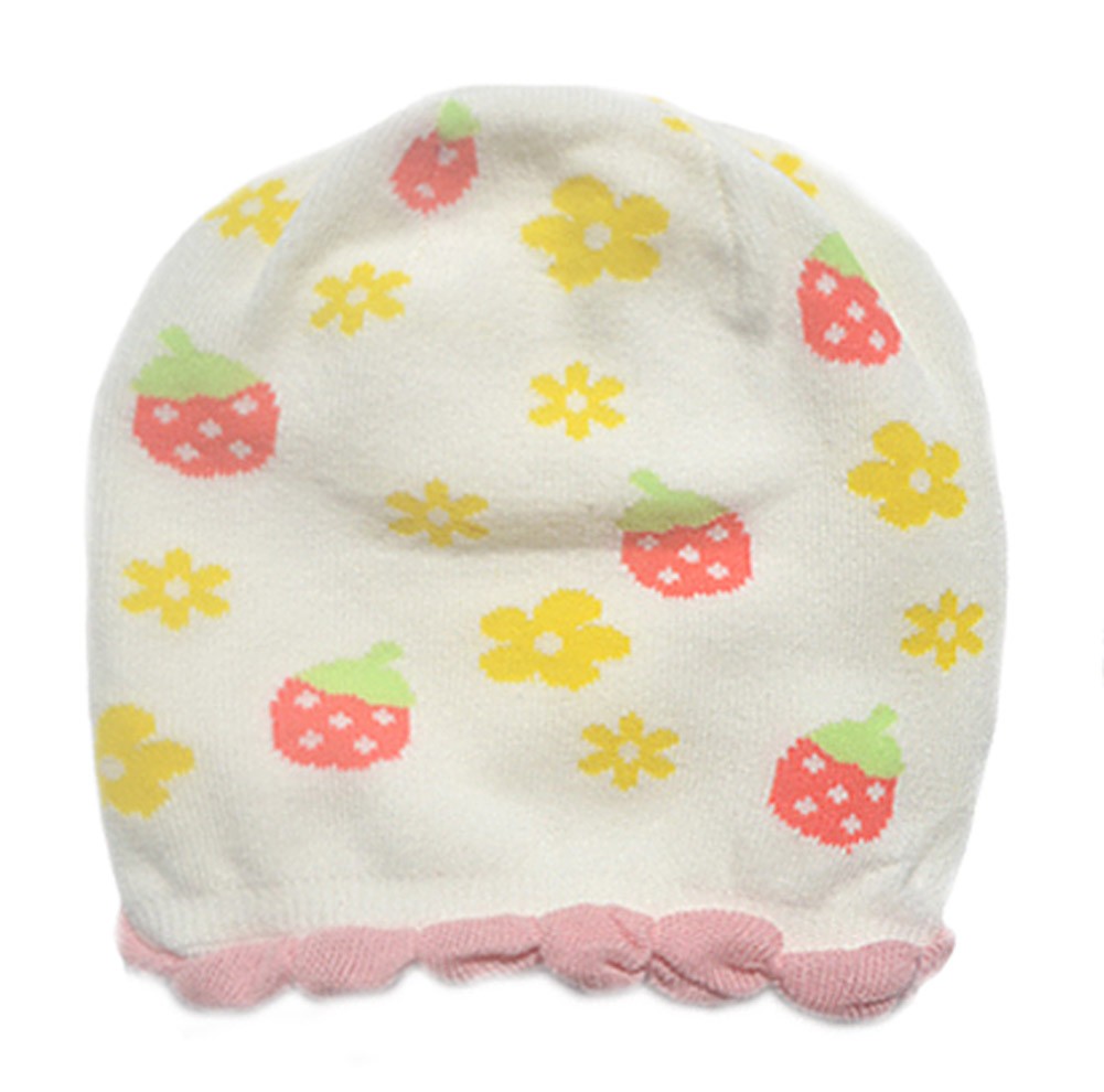 [Snow] Soft Winter Toddler Hat Elastic Wool Cap/Hat For 3 months - 18 months