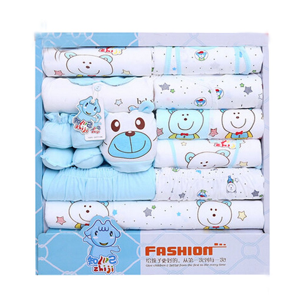 Gift-Sets/Gift Box For babies, Cotton Newborn Clothing 0-10 Months(Sets Of 18)