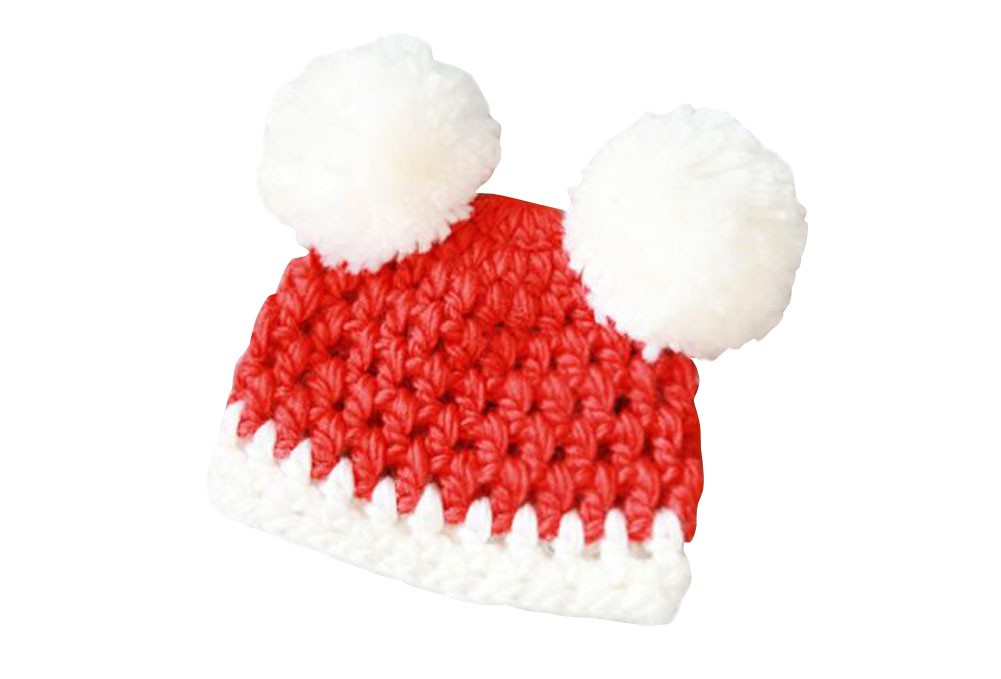 Cute White Hair Ball Hat Newly Designed Baby Hat
