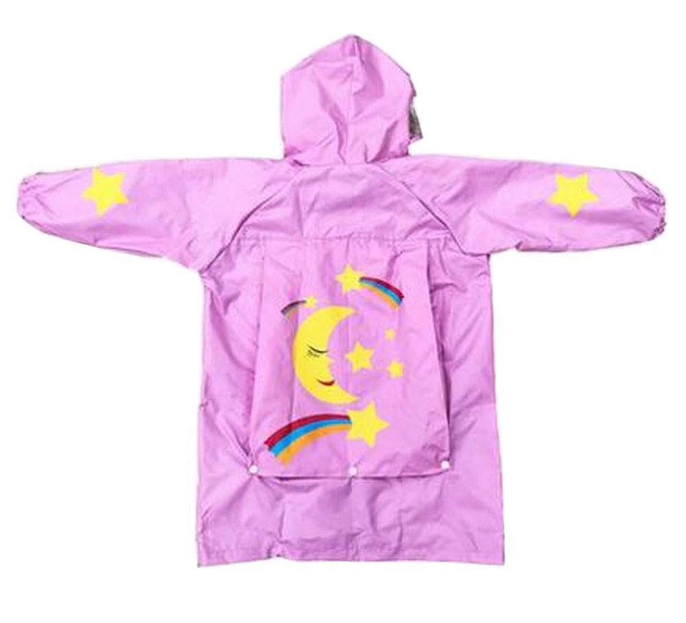 Lovely Children Raincoat Kids Rainwear Rain Jacket For Student Star