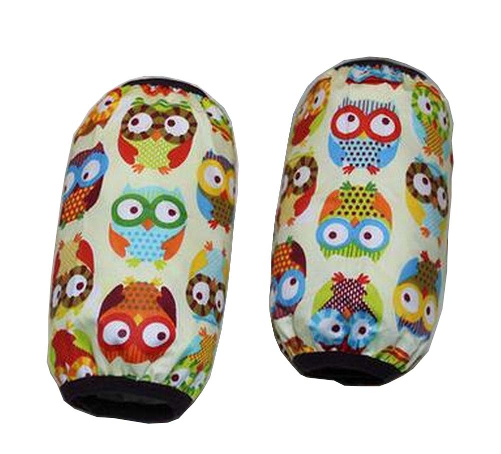 [Owl] 2 Pairs Lovely Baby Waterproof Oversleeves Kids Coat Sleeves Covers