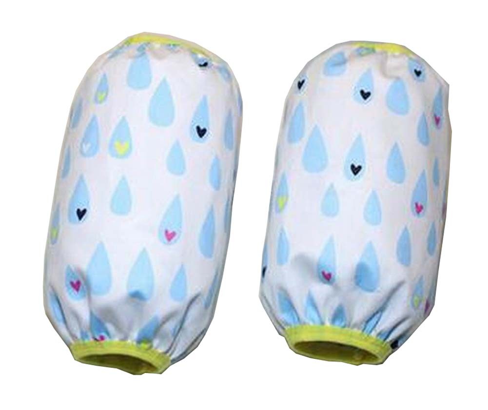 2 Pairs Baby Waterproof Oversleeves Kids Coat Sleeves Covers Raindrop