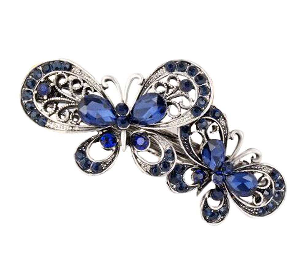 Set of 2 Attractive Bow Butterfly Hair Accessories Hair Clips Bobby Pins Hairpin