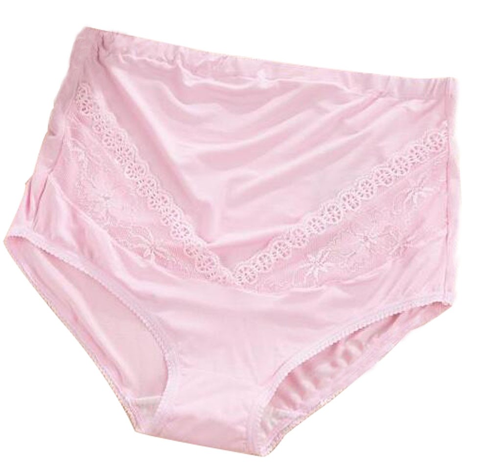 Adjustable Clothes For Pregnant Women High Waist Pants Underwear Pink