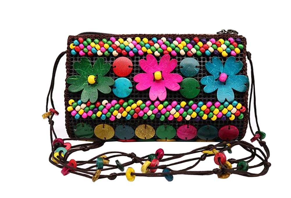 Country Style Bohemia Ladies Mini Cross Over Bags Handmake Crossbody Handbags