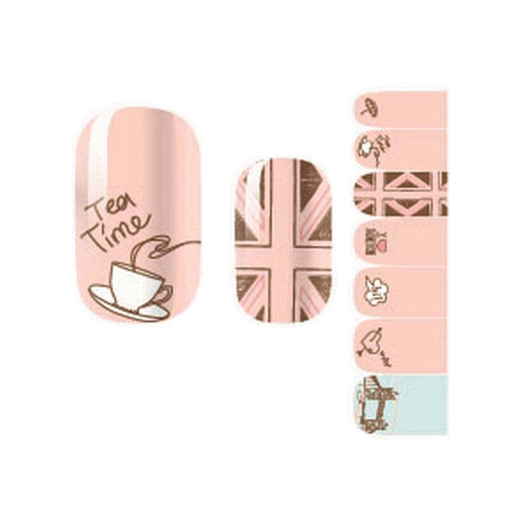 Set of 5 Pretty Lovely DIY Nail Art Stickers Nail Decals