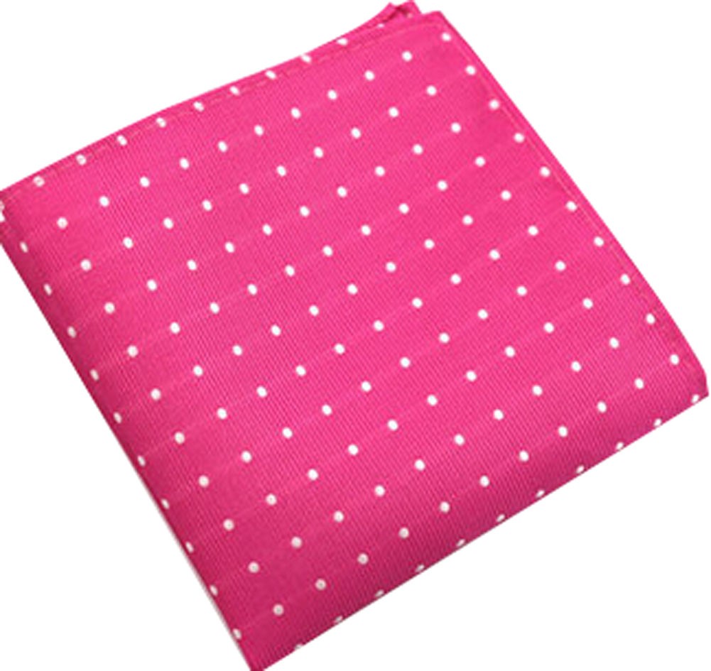 Men's Pocket Squares Dot Lovely Pocket Towel Pocket Towel Rose Red