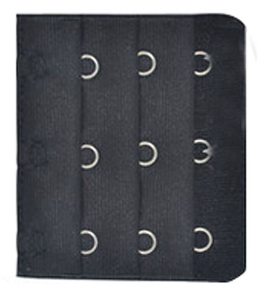 Set Of 4  Bra Double-Breasted Underwear Behind Button Bra Pick Button Black