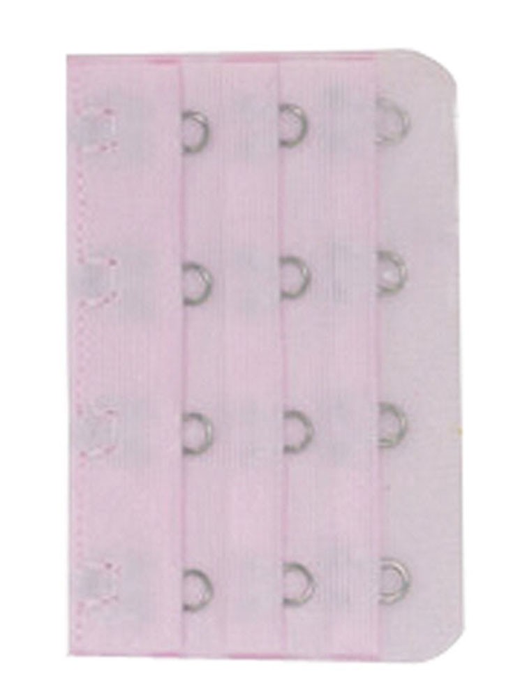 Set Of 4 Bra Double-Breasted Underwear Behind Buckle Bra Pick Button Pink