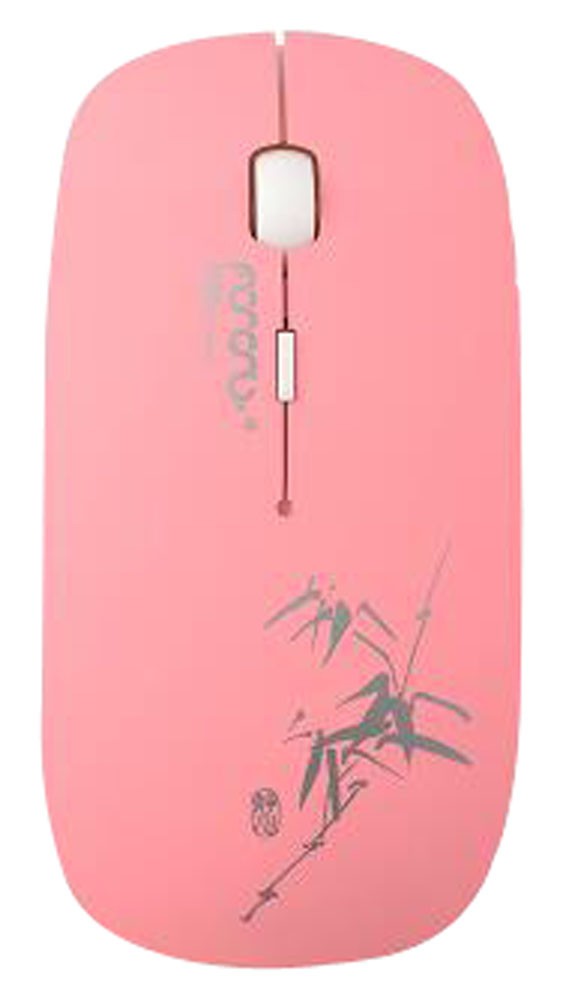Creative Wireless Mouse Ultra-thin Mouse Gaming Mouse Pink