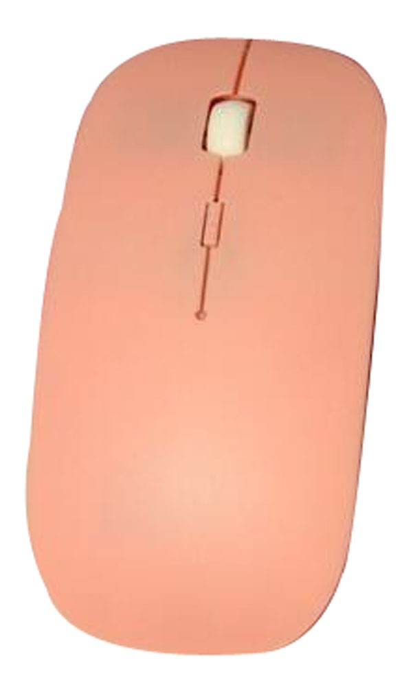 Creative Lovely Wireless Mouse Ultra-thin Mouse Gaming Mouse Pink