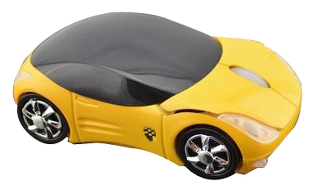 Creative Ferrari Modelling Wireless Mouse Gaming Mouse Yellow