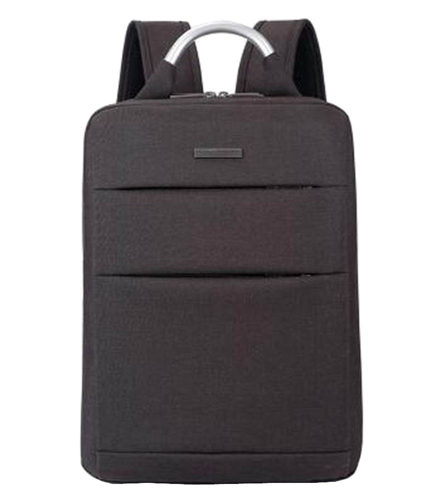 Simple Style Laptop Backpack Business Backpack Travel Bag Brown