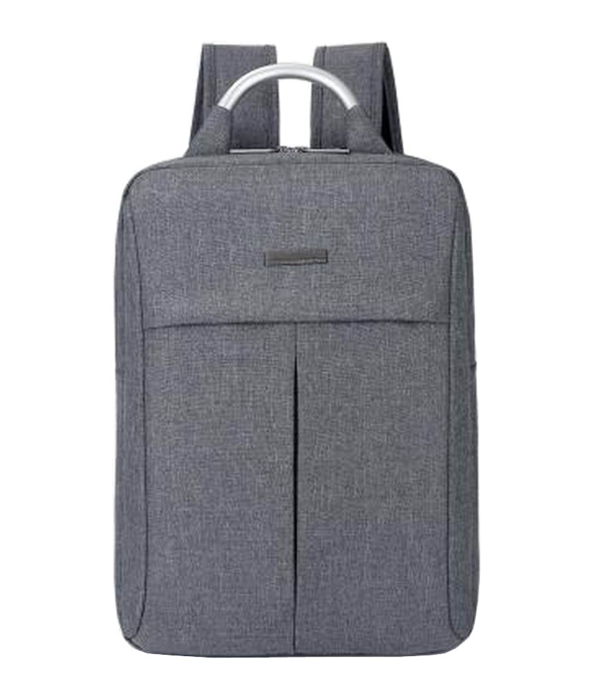 Fashion Laptop Backpack Business Backpack Travel Bag Gray