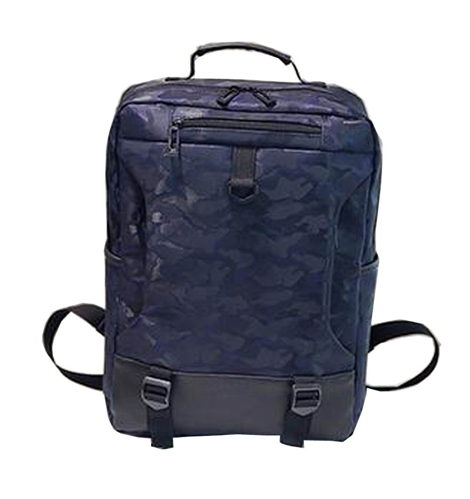 Stylish Camouflage Laptop Backpack Sport Backpack Travel Bag Blue