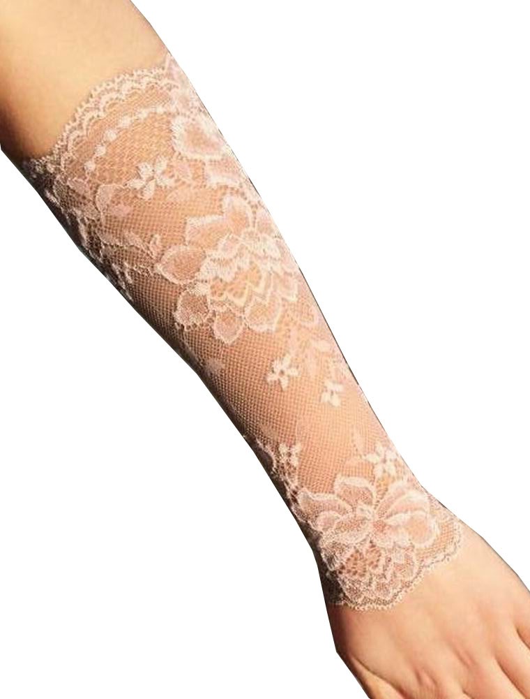 1 Pair Lace Bracers Wrist Protector Wrist Sleeves Elbow Pads