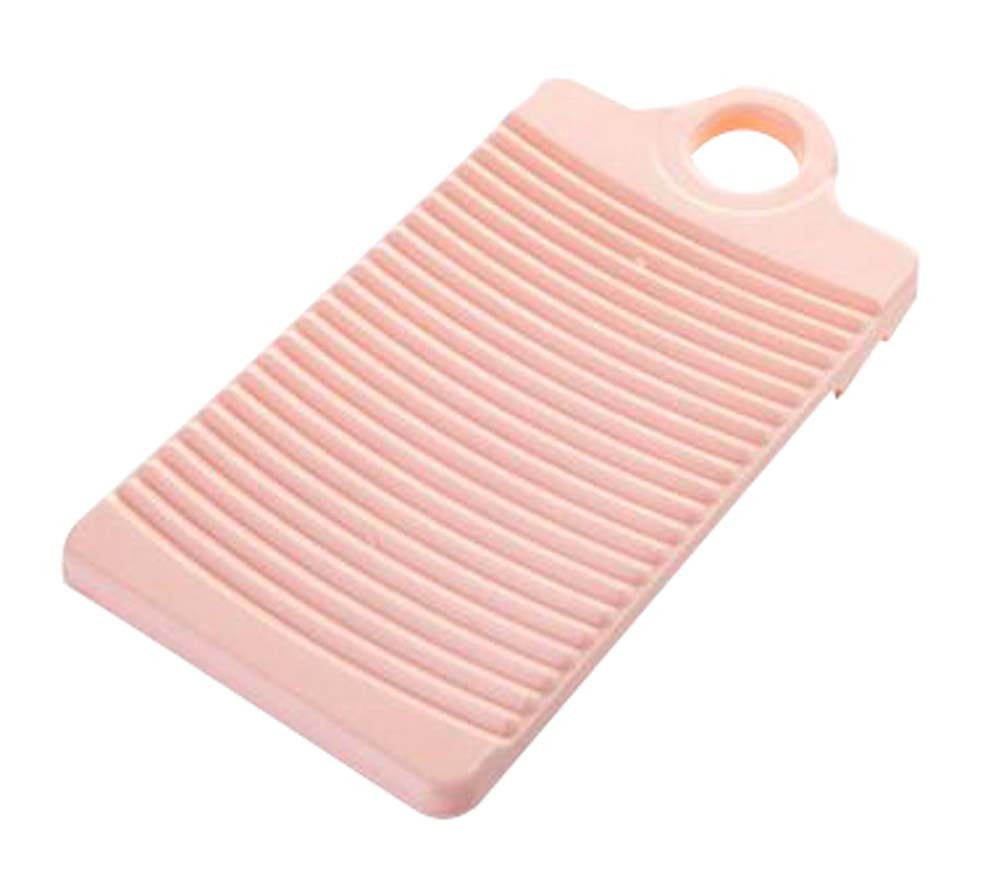 Plastic Washboard Non-slip Washboard Laundry Washboard Travel Washboard Pink