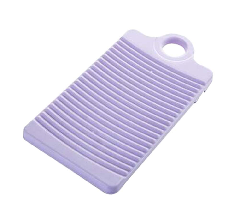 Plastic Washboard Non-slip Washboard Laundry Washboard Travel Washboard Purple