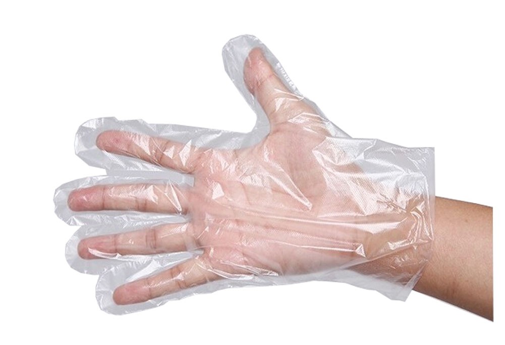 Health & Personal Care Disposable PE Gloves Powder Free 200 PCS