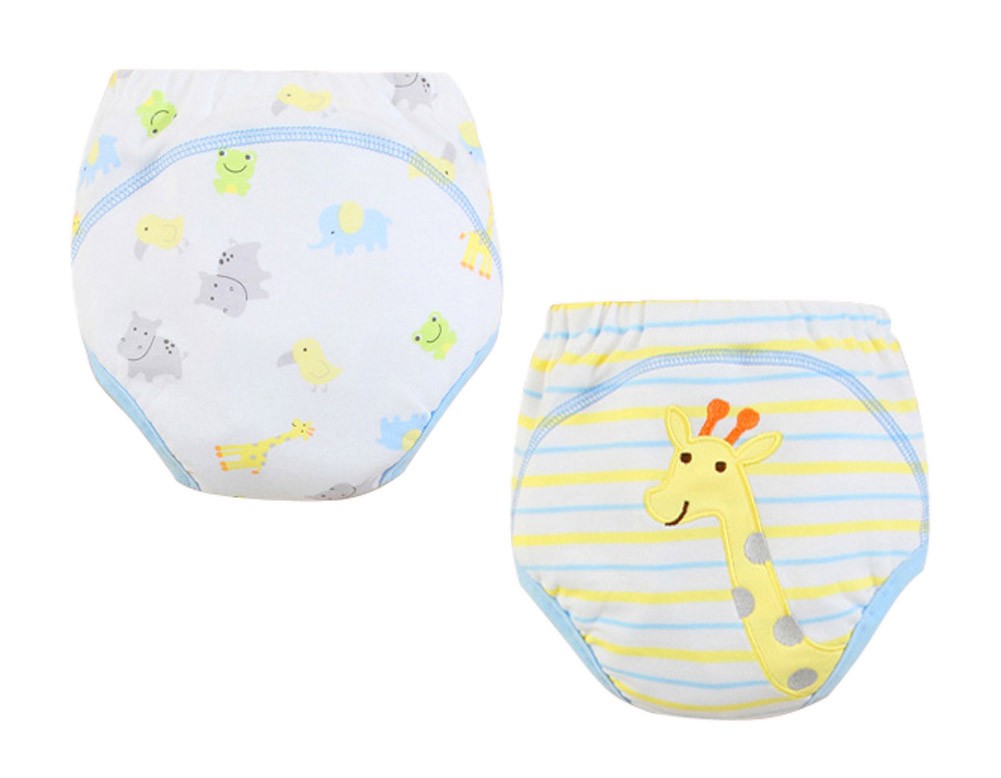 [Giraff] Baby Toilet Training Pants Nappy Underwear Cloth Diaper 15.4-26.4Lbs