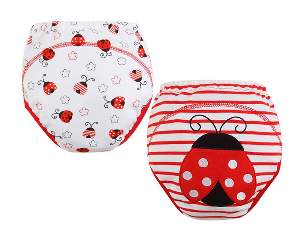 [Beetle] Baby Toilet Training Pants Nappy Underwear Cloth Diaper 15.4-26.4Lbs