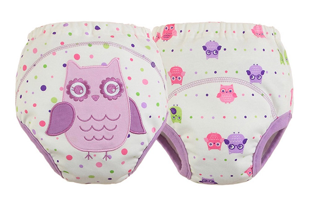 [Owl] Baby Toilet Training Pants Nappy Underwear Cloth Diaper 13.2-22Lbs