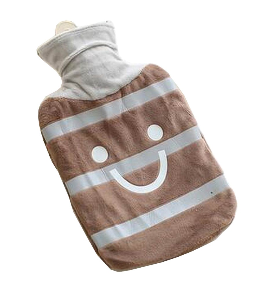 [Smile Coffee] Portable Hot Water Bottle Water Heating Bag Winter Hand Warmer
