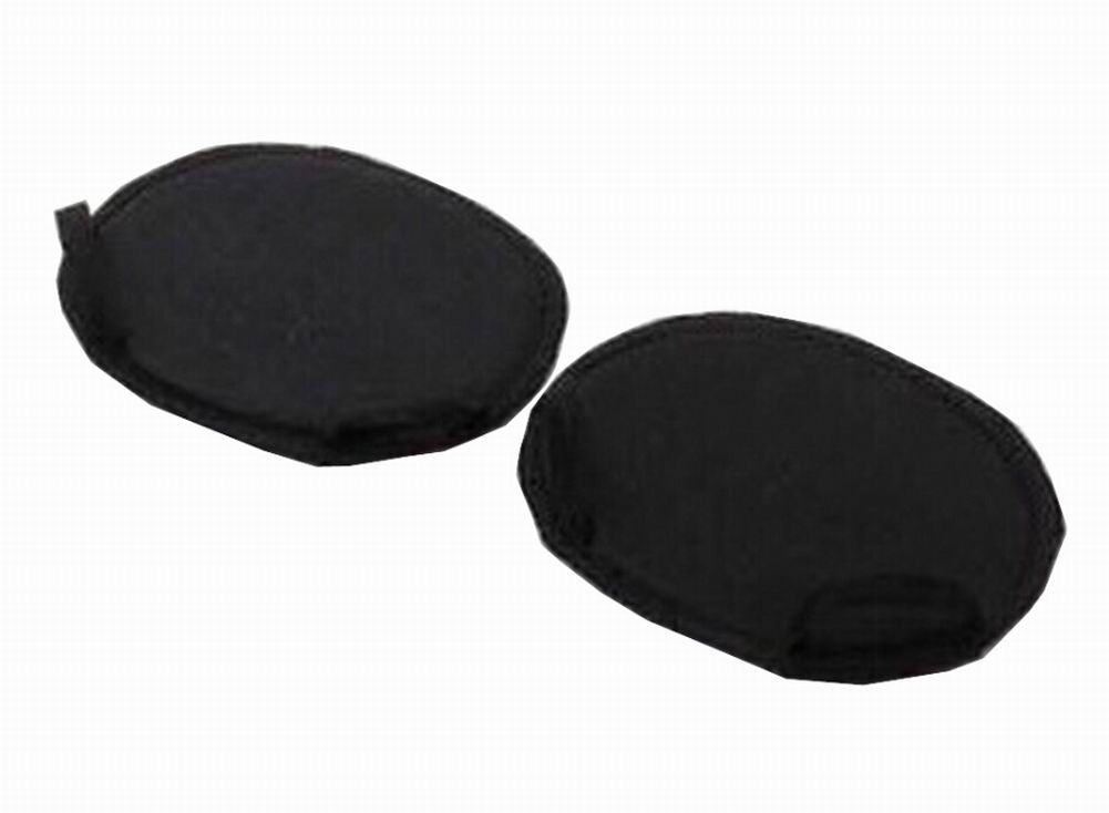 3 Pairs Forefoot Pads Invisible High-heeled Shoes Insoles Cushions 2 Toes Black