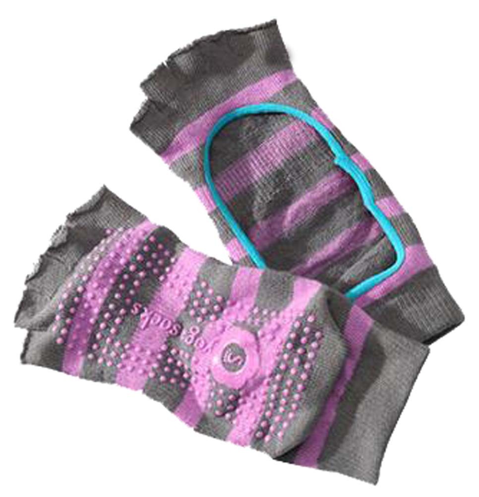 Half Backless Socks Yoga Socks Socks For Women Pink