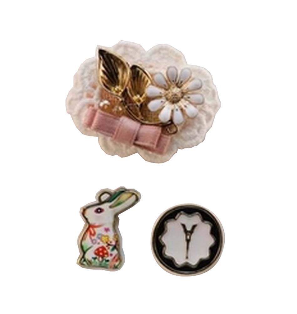 [Rabbit] A Set of Lovely Women Brooches Corsages Collar Brooch