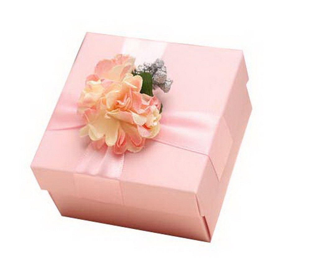 Set of 6 Wedding Festival Candy Bag/Chocolate Box/Gift Carrier Elegant Pink
