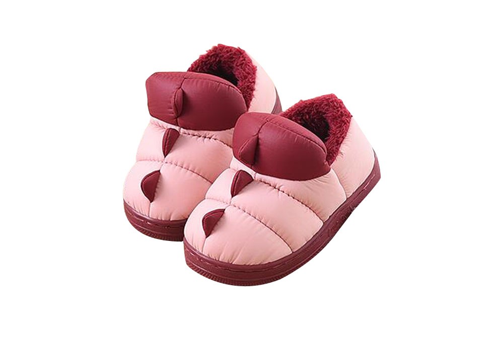 Children Waterproof Slippers Winter Warm Slippers