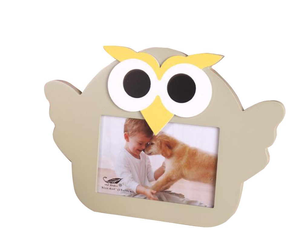 Cartoon 6-inch Wooden Photo Frame Lovely Home Decoration