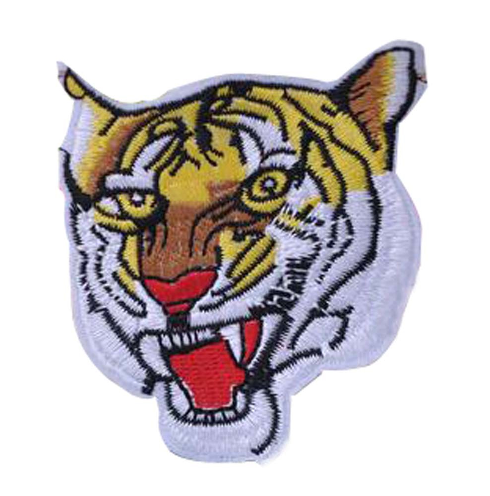 Set Of 2 Clothes Accessories Clothes Decals Clothes Patch Affixed Tiger